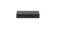 Управляемый коммутатор GIGALINK, L2, 8 10/100/1000Мб/с BASE-T, 2 SFP 1000 Мб/с Base-X, 1 консольный порт