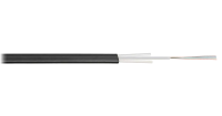 Кабель оптический 4 волоконный SM 9/125 внешний, 1 кН, плоские, со стеклопластиковыми прутками.