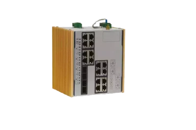 Коммутатор GIGALINK, L2 управляемый, индустриальный, 16 1000Mbps Base-T, 4 combo RJ45/SFP 1000Mbps, питание 12-24В (блок питания поставляется отдельно 30Ватт)