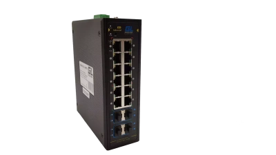 Коммутатор GIGALINK, L3, индустриальный на DIN рейку, 8x10/100/1000Мбит/с PoE (af/at), 4x10/100/1000Мбит/с RJ-45, 4x10Гбит/с SFP+, 1 Консольный RJ-45, питание 48В (блок питания поставляется отдельно 480 Ватт)