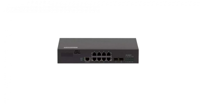 Управляемый коммутатор GIGALINK, L2, 8 10/100/1000Мб/с BASE-T, 2 SFP 1000 Мб/с Base-X, 1 консольный порт