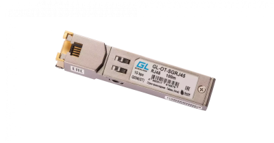 Модуль GIGALINK SFP, 10/100/1000BaseT (1 Гбит/c), UTP, RJ45, DDM, до 100 м